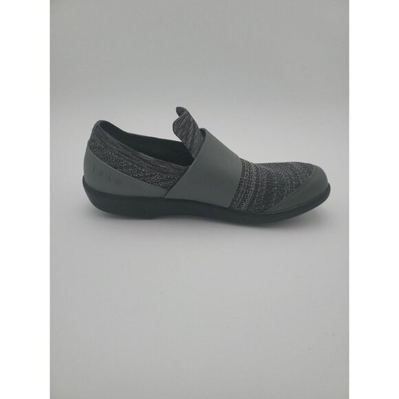Traq by Alegria Womens Qwik Knit Slip on Shoes Charcoal Gray 41M US 10.5 11 - Picture 7 of 12